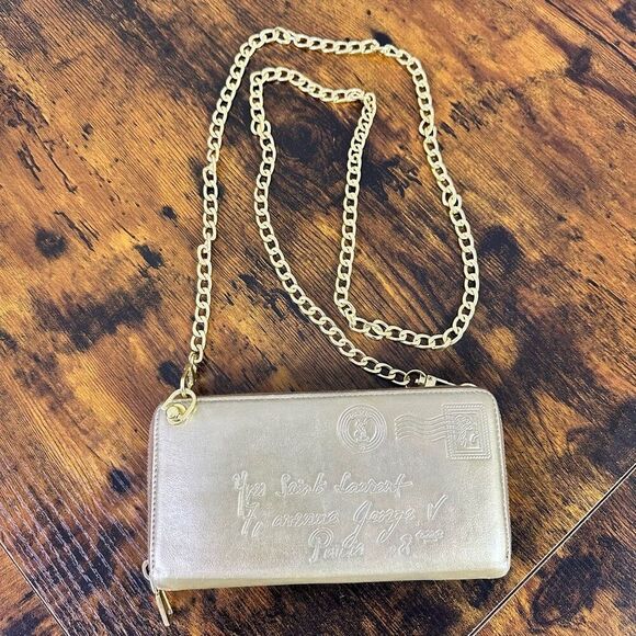 Yves Saint Laurent YSL Y-Mail Long Zippy Wallet Crossbody Converted - Picture 2 of 16